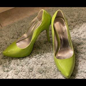 Lime Green Heels